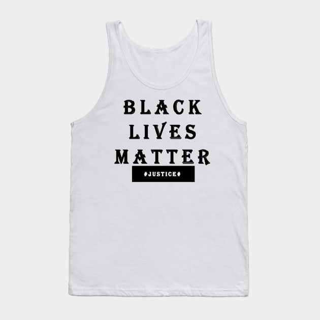 Black Live Matter Tank Top by Rebelion